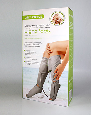 Аппарат для прессотерапии и лимфодренажа ног Light Feet AMG709 Gezatone (фото)